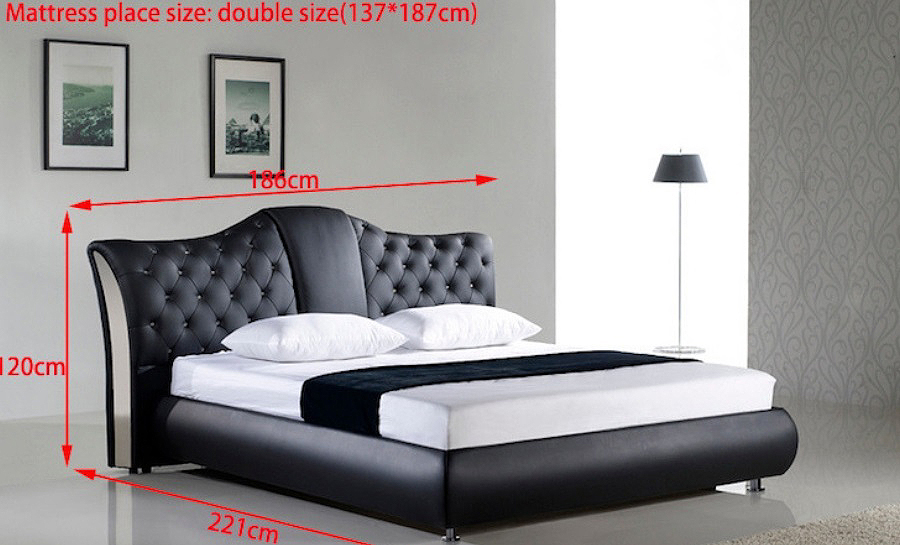 Leather Bed - Model 40